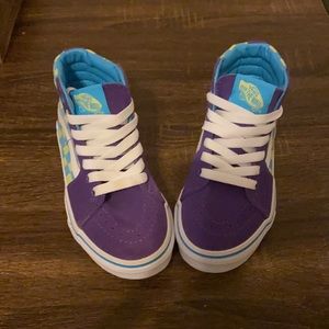 VANS kids Sk8-Hi sneakers sz:11 color:ultraviolet